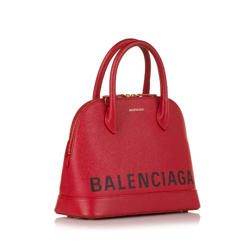 Balenciaga Le Cagole small size with stud - adorned frontBalenciaga Le Cagole small size with stud - adorned frontBalenciaga Ville Leather Satchel (SHG-RNCLqi)