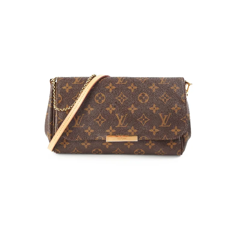 Louis Vuitton Alma bags with a detachable shoulder strap for versatilityLouis Vuitton Favourite MM Monogram