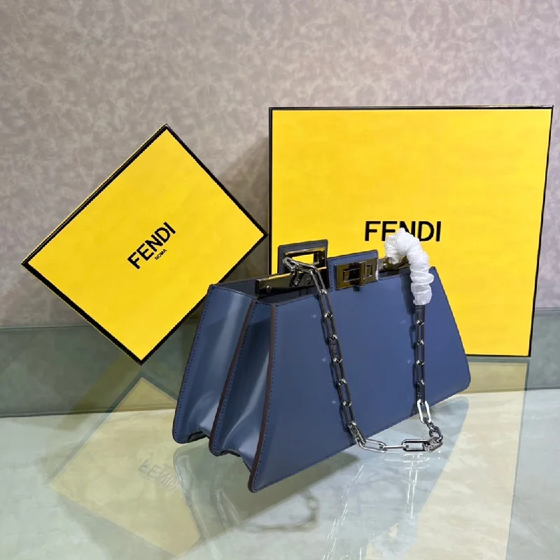 Ladies Fendi shoulder bags with a tassel - decorated zipper for added charm and styleWF -  Fendi Bag - 047