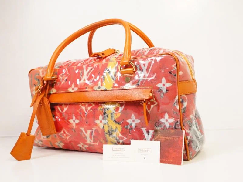 Louis Vuitton Speedy bags in monogram canvas for a classic lookAuthentic Pre-owned Louis Vuitton 2008 Collection Monogram Pulp Rose Weekender Pm Bag M95734 220022