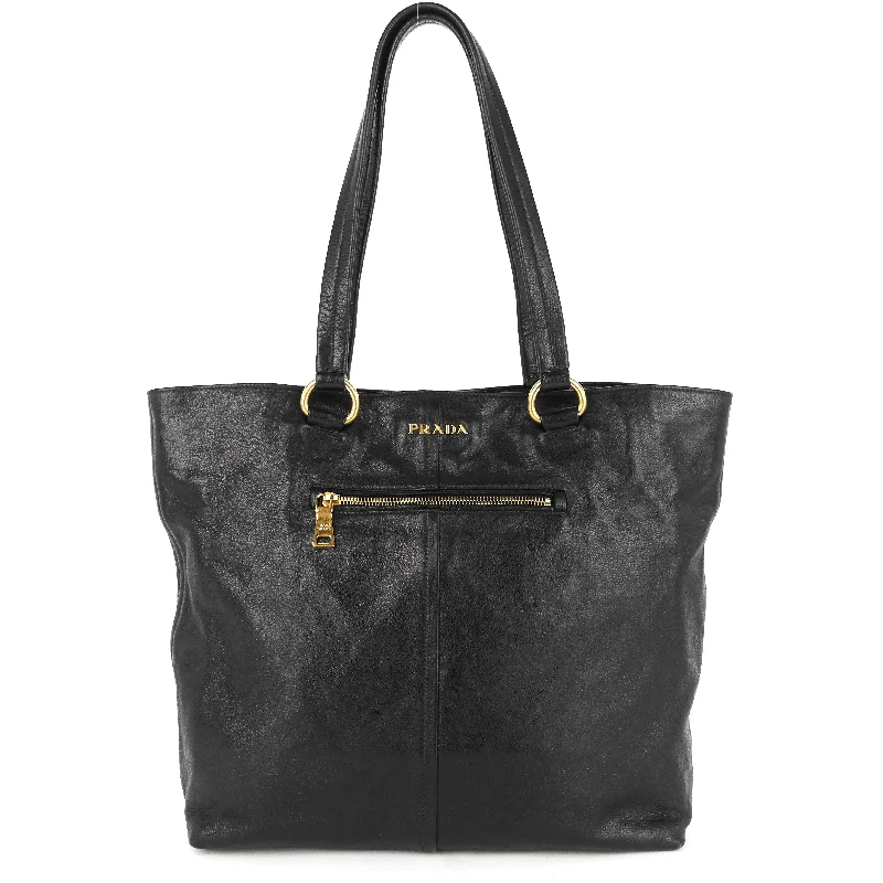 Ladies Prada Galleria bags with a detachable shoulder strapBufalo Leather Soft Tote Bag