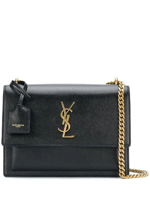 Yves Saint Laurent classic black handbagsYSL BO MNG M SUNSET