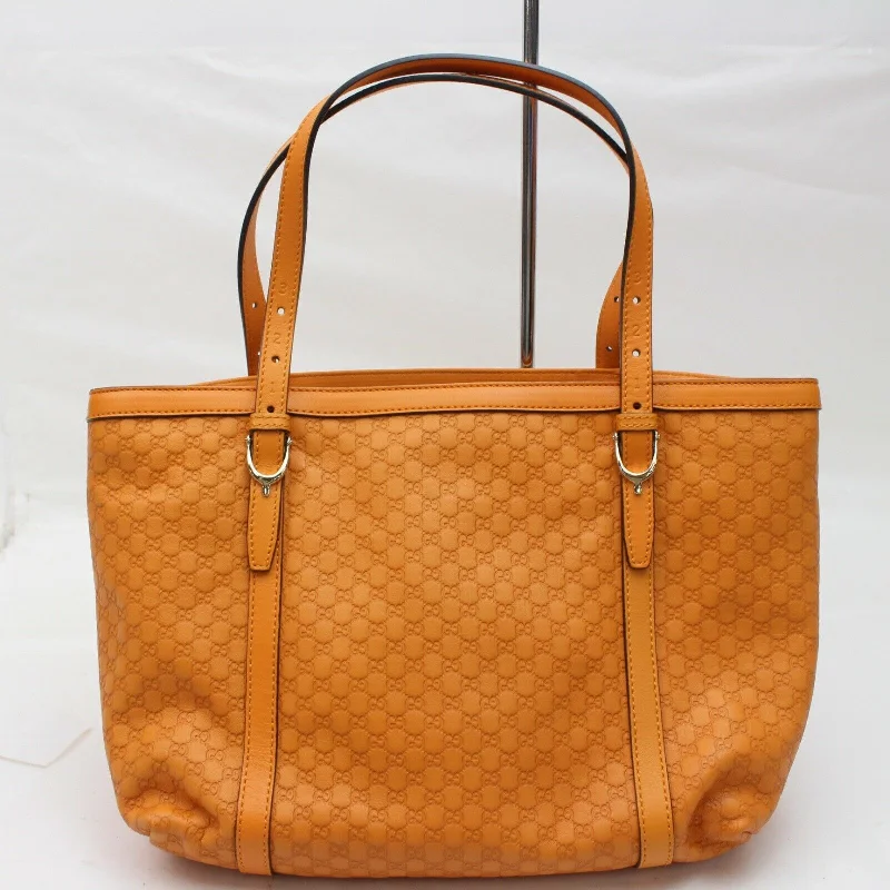 Women Gucci tote bags in GG Supreme canvas for a branded feelBrand Inspired Gucci Tote Bag Micro Gucci Oranges Leather (SHC7-10811)