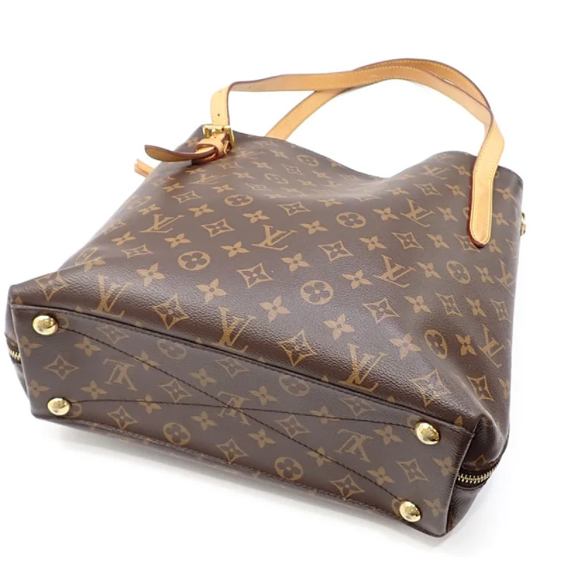 Louis Vuitton bags with a front - zip pocket for small items like keysLOUIS VUITTON Shoulder Bag Monogram Voltaire Women's M41208