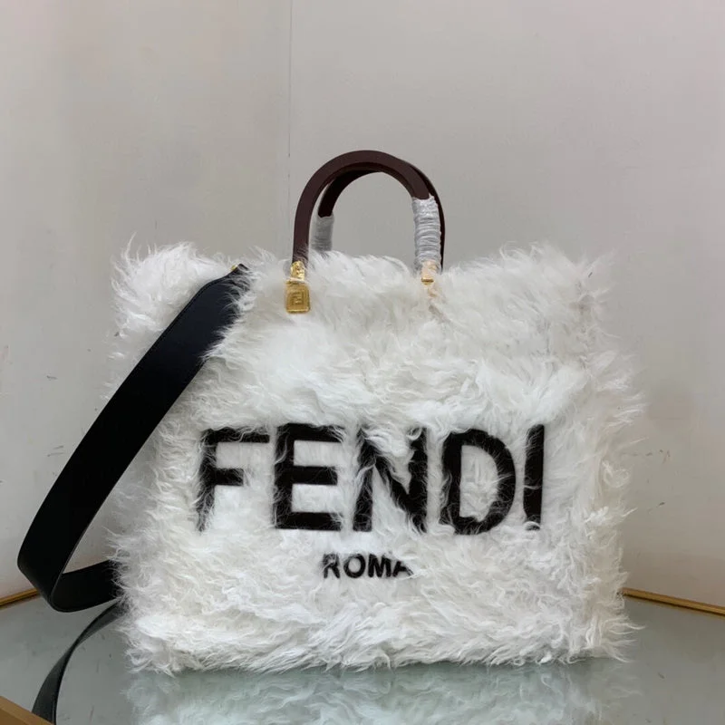 Fendi bags with a back - zip pocket for storing valuables securelyBC - FENDI BAGS - 018