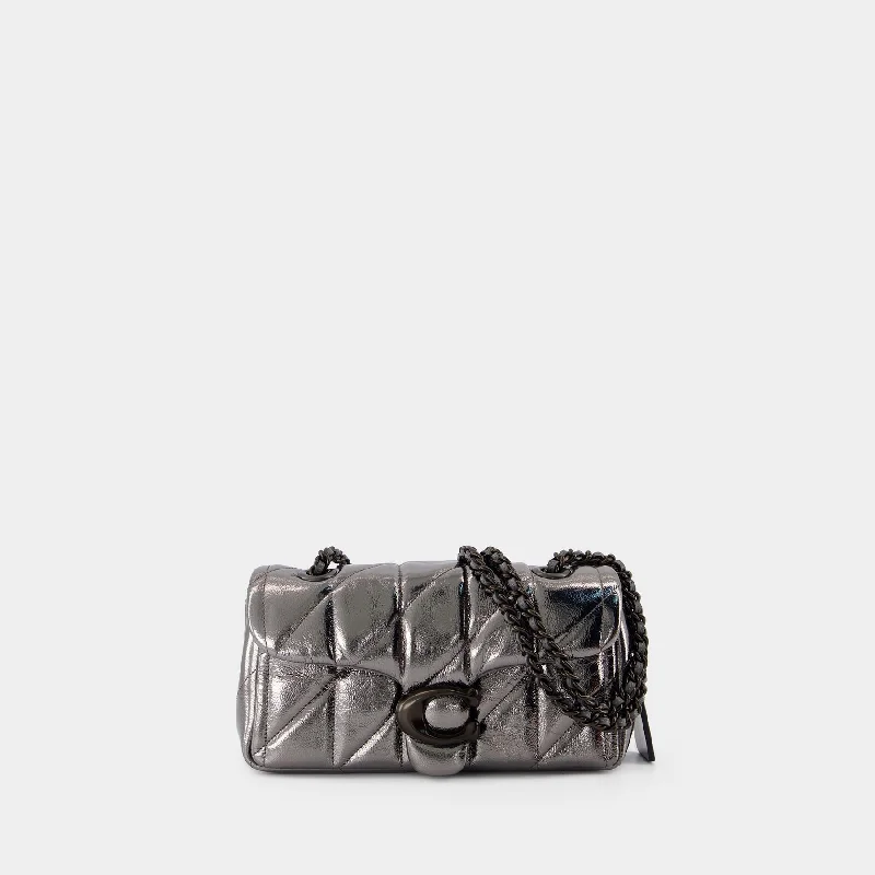 Coach Dempsey bags with a crystal - embellished C - logo for added luxuryTabby 20 Shoulder Bag - Coach - Leather - Grey