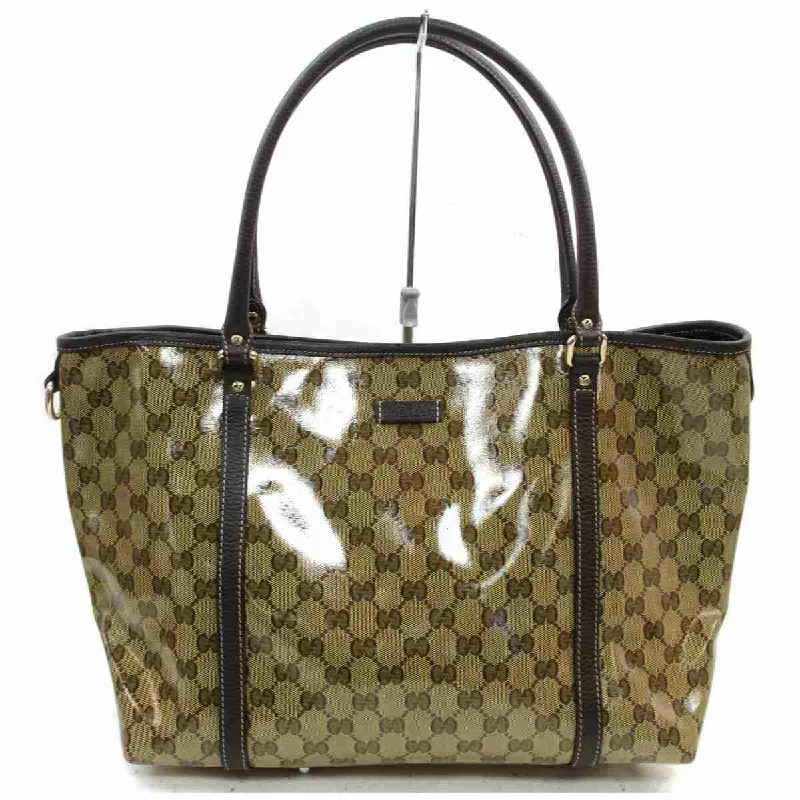 Ladies Gucci Dionysus bags with a chain - link shoulder strapGucci Tote Bag Light Brown PVC (SHC7-11114)