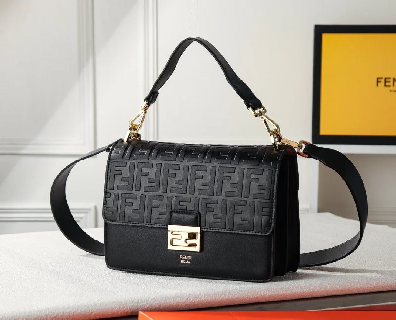 Fendi bags with a built - in USB charging port for keeping devices powered on the goEN   Designer bags by Fendi 070