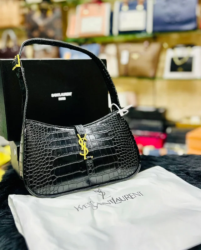 Yves Saint Laurent satchel bags for womenLuxurious Women Bag - YSL-Inspired Premium Quality Bag with Box & Dust Bag (Black-2)