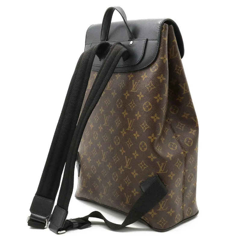 Louis Vuitton Speedy bags in monogram canvas for a classic lookLOUIS VUITTON Monogram Macassar Parc Rucksack Backpack Shoulder Bag M40637