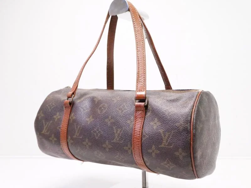 Louis Vuitton handbags with a back - zip pocket for storing valuablesAuthentic Pre-owned Louis Vuitton Vintage Monogram Papillon 30 Hand Barrel Bag Purse M51385 210510