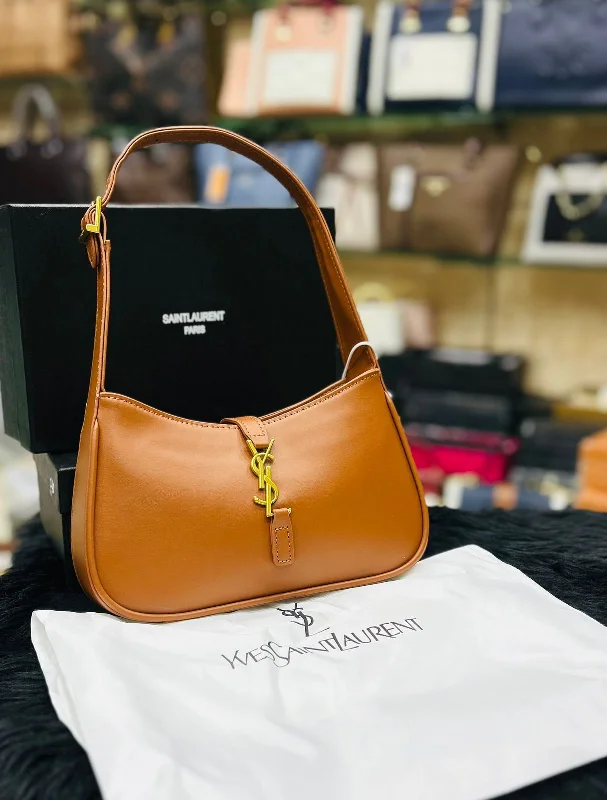 Yves Saint Laurent bags in vibrant colorsLuxurious Women Bag - YSL-Inspired Premium Quality Bag with Box & Dust Bag (Brown)