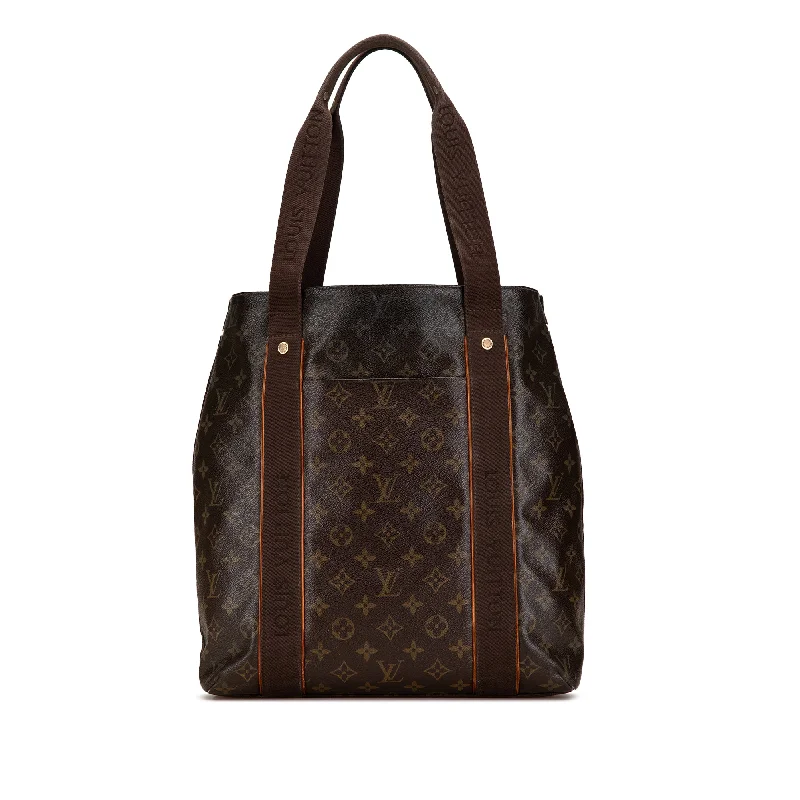 Brown Louis Vuitton Monogram Cabas Beaubourg Tote Bag