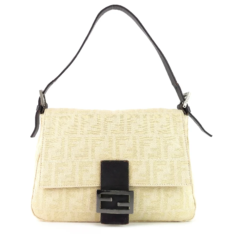 Ladies Fendi Peekaboo bags with gold - toned hardware for a touch of luxuryMama Forever Zucca Canvas Bag