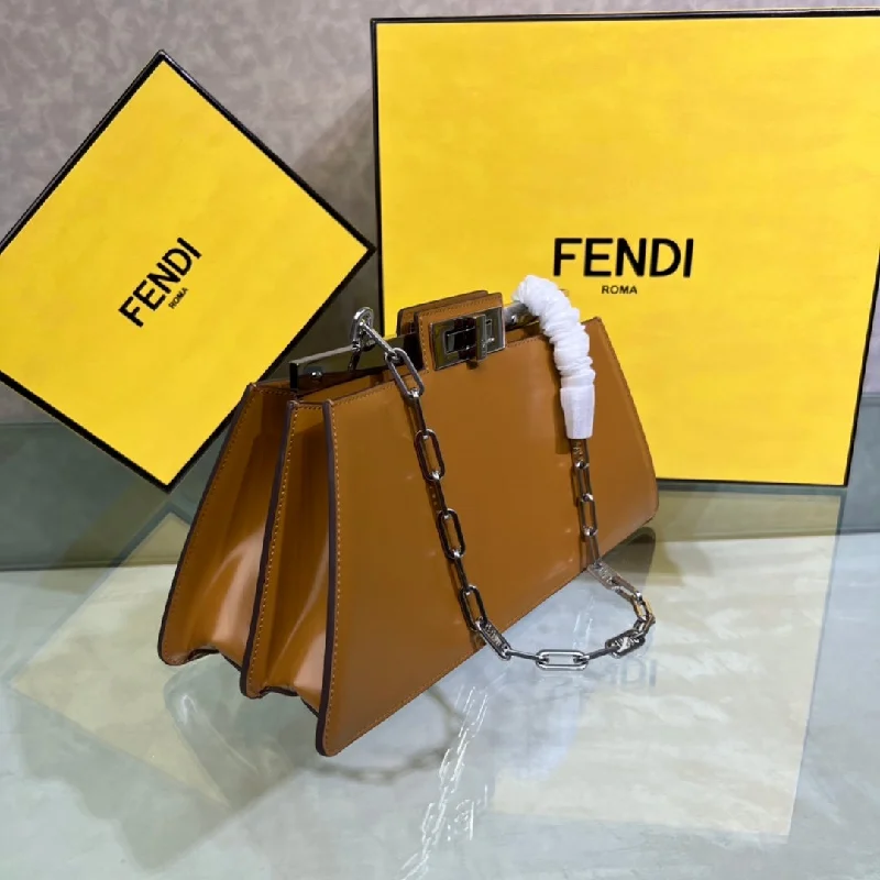 Fendi By The Way bags with a leather - wrapped drawstring for a luxurious and tactile feelWF -  Fendi Bag - 050