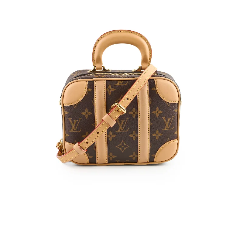 Medium - sized Louis Vuitton tote bags for work and shoppingLouis Vuitton Valisette BB Monogram Microchip