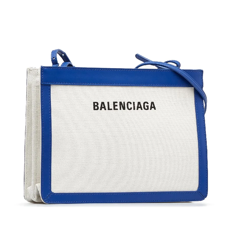 Balenciaga XS Small bag with embossed geometric patternsBalenciaga XS Small bag with embossed geometric patternsBalenciaga Navy Pochette S Crossbody (SHG-fd1rJw)