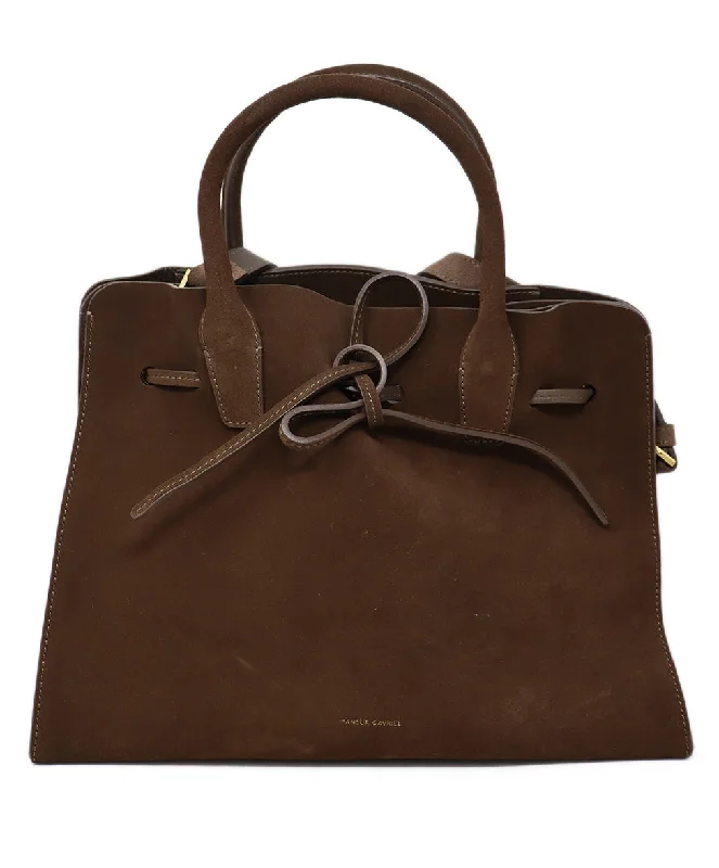 Yves Saint Laurent bags for sophisticated looksMansur Gavriel Brown Suede Tote