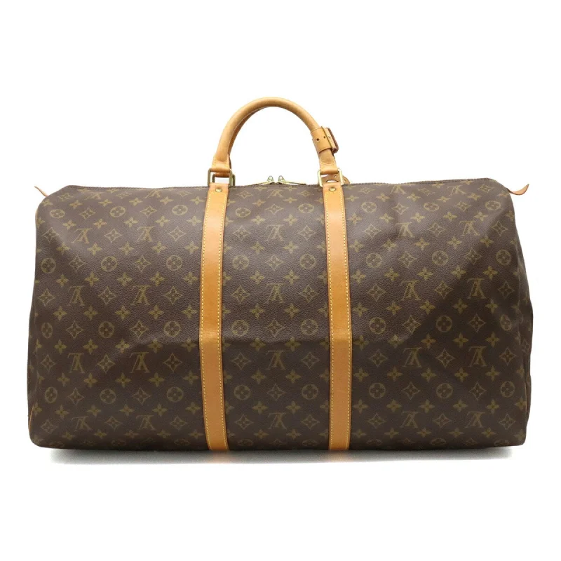 Louis Vuitton backpacks with a sleek, minimalist design for styleLOUIS VUITTON Monogram Keepall 60 Boston Bag M41422