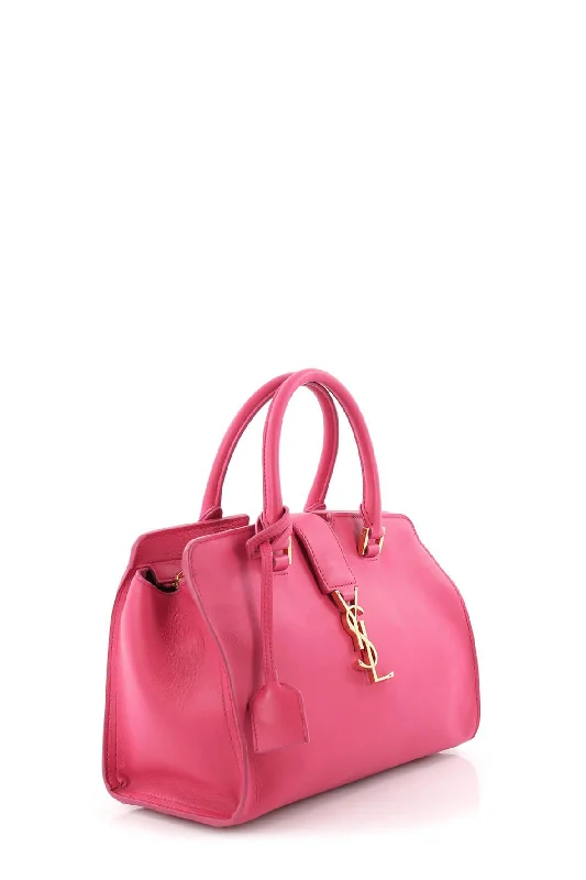 Yves Saint Laurent tote bags for workBaby Cabas YSL Fuchsia