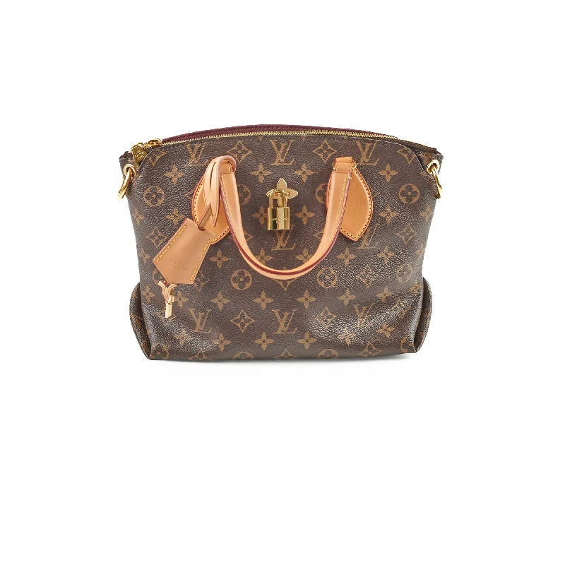 Louis Vuitton bags with a zip - around closure for enhanced securityLouis Vuitton Flower Zipped Tote PM Monogram