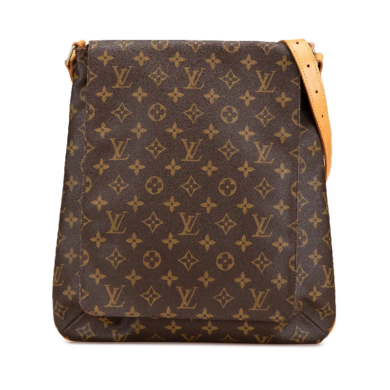 Small - sized Louis Vuitton Pochette Metis bags for a compact carryBrown Louis Vuitton Monogram Musette Salsa GM Crossbody Bag