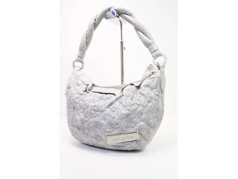 Louis Vuitton backpacks with a sleek, minimalist design for styleAuthentic Pre-owned Louis Vuitton Monogram Orump Gray Nimps PM Hobo Shoulder Bag M95476 210475