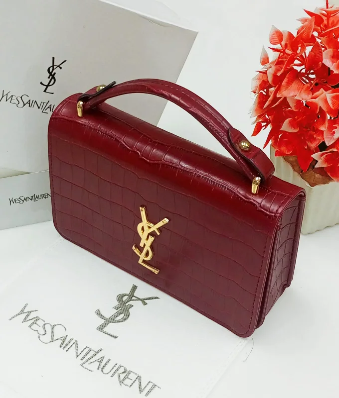 Yves Saint Laurent small bags for evening wearImported YSL Crossbody Bag for Women - With Box for women (Red)