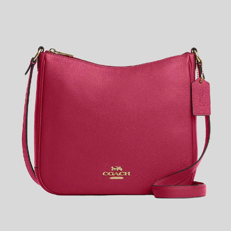 Ladies Coach Rogue bags with a star - shaped charm for a playful touchCOACH Ellie File Bag Bright Violet CU960