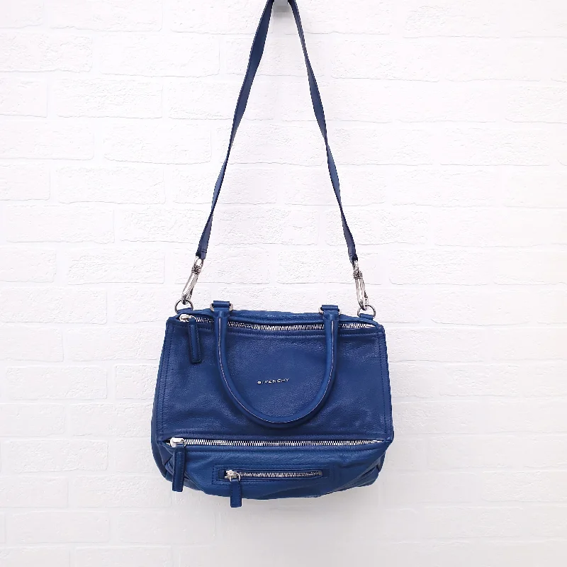 MIU MIU bags in classic black leatherGIVENCHY LARGE BLUE PANDORA BAG