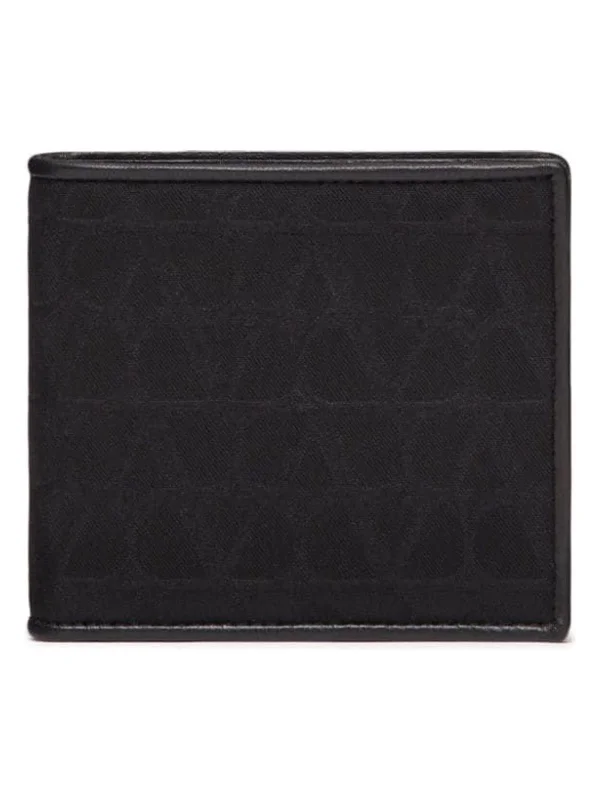 Valentino bags in a variety of leather finishesMen's Billfold Wallet Only Card Toile Iconogra in Nero | 5Y2P0654PQE