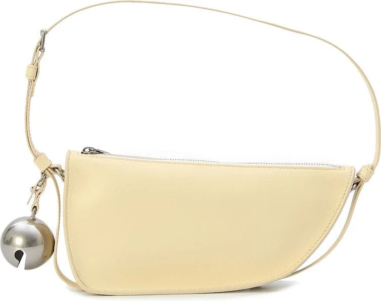 Adjustable Strap Burberry Messenger BagsWomen's Mini Shield Sling Bag in White | 8075852