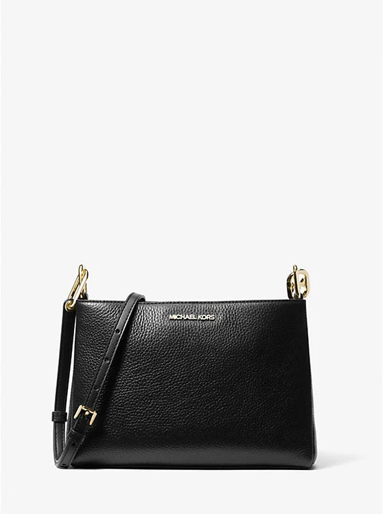 Michael Michael Kors Bags for car shows in a sleek and modern styleMichael Kors Trisha Medium Crossbody In Black