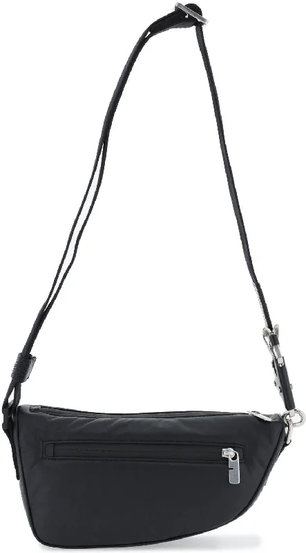 Waterproof Burberry Bags for Outdoor AdventuresWomen's Shield Crossbody Bag in Black | 8078402