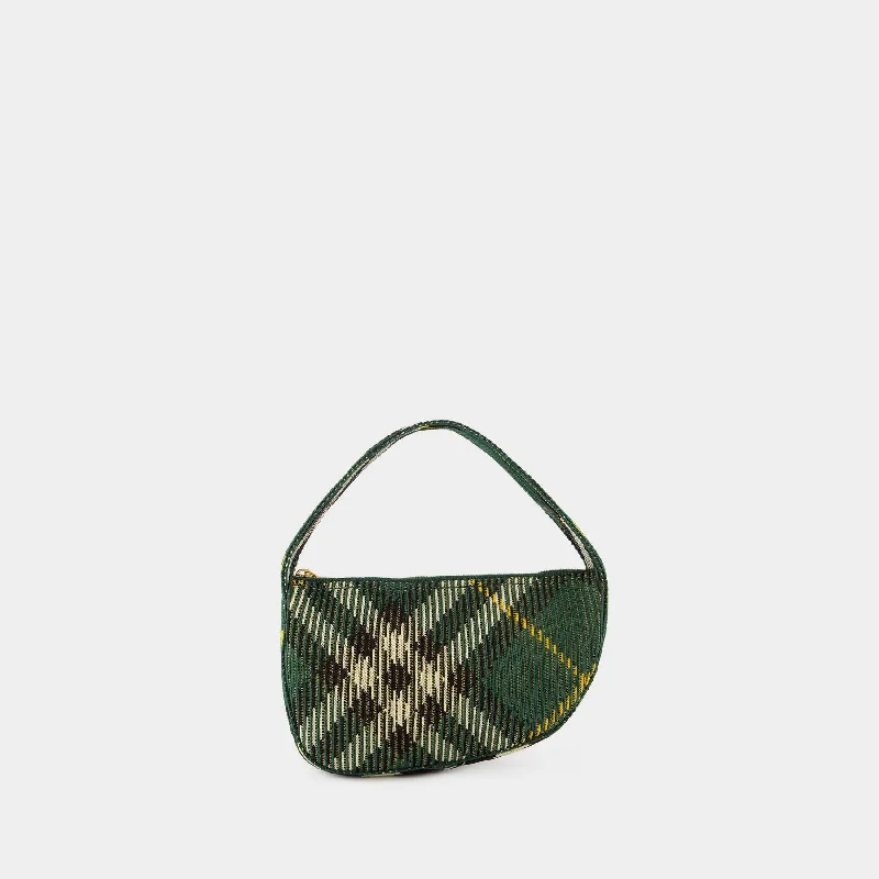 Burberry Bags for Women's Spring 2025 CollectionKnit Baguette Purse - Burberry - Nylon - Green