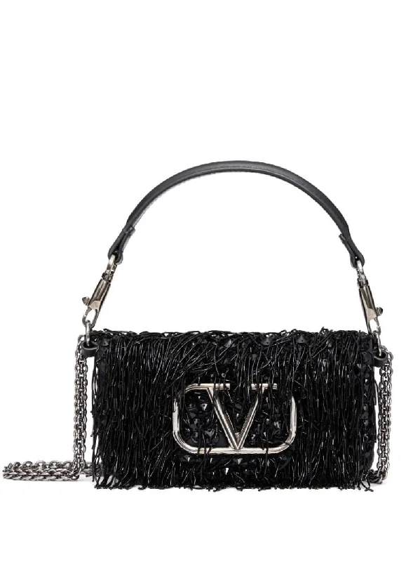 Valentino bags with modern, structured designsWomen's Loco Small Shoulder Bag in Jettnero | 5W0B0K53EKK