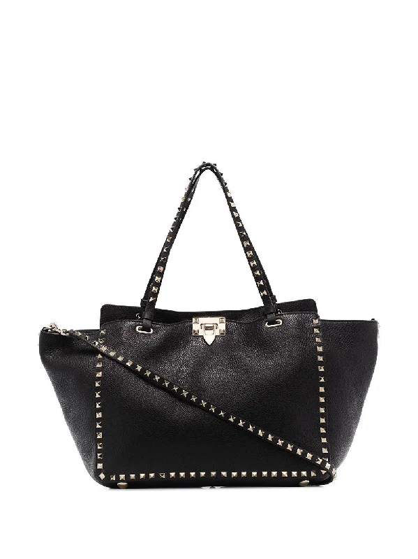 Valentino bags with modern, structured designsWomen's Medium Rockstud Bag in Nero | 5W2B0970VSF