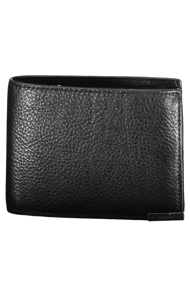 Calvin Klein bags with embossed logo designsCalvin Klein Black Leather Mens Wallet