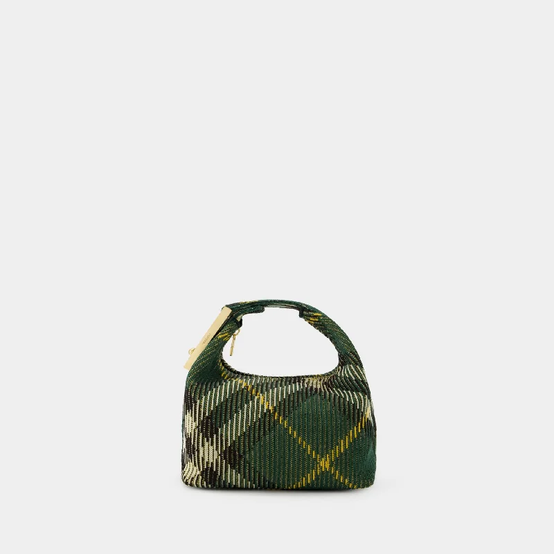 Durable Burberry Canvas Bags for Everyday UseMini Peg Purse - Burberry - Nylon - Green