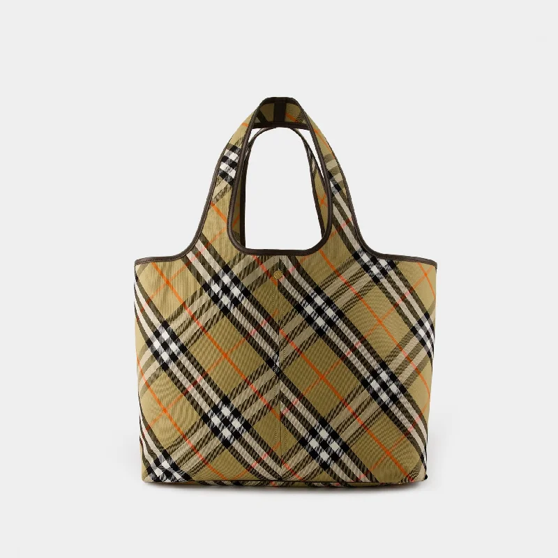 Ergonomic Burberry Laptop Bags for ComfortLondon Shopper Bag - Burberry - Cotton - Beige