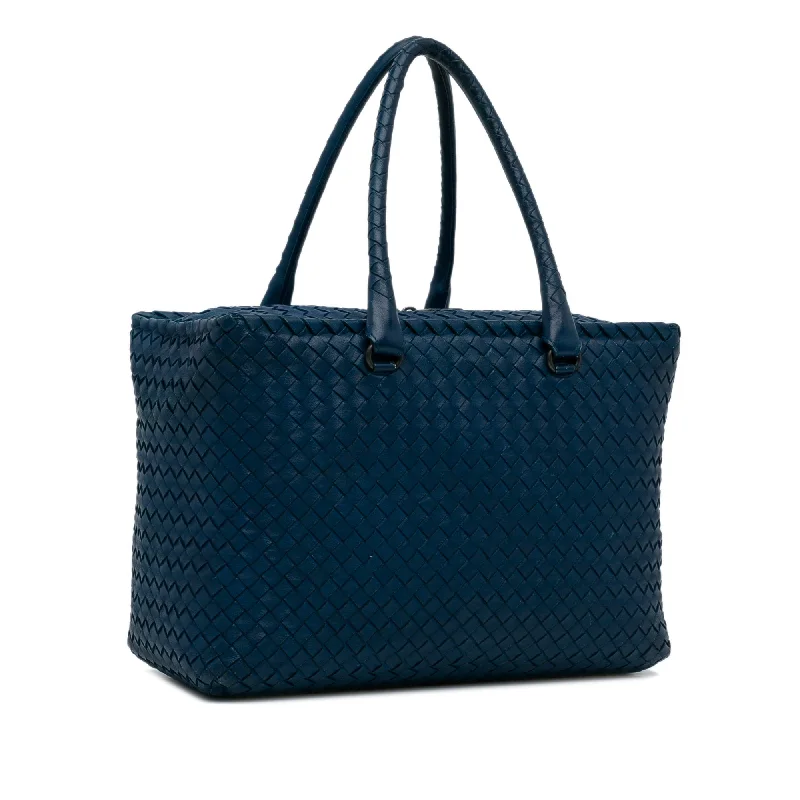 Bottega Veneta bags for fashion - forward individualsBlue Bottega Veneta Intrecciato Tote Bag