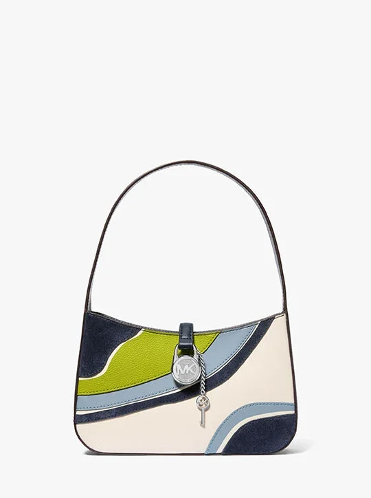 Michael Michael Kors messenger bags for bike commutersPREORDER Michael Kors Lyra Small Color-Block Pochette bag-Navy Multi