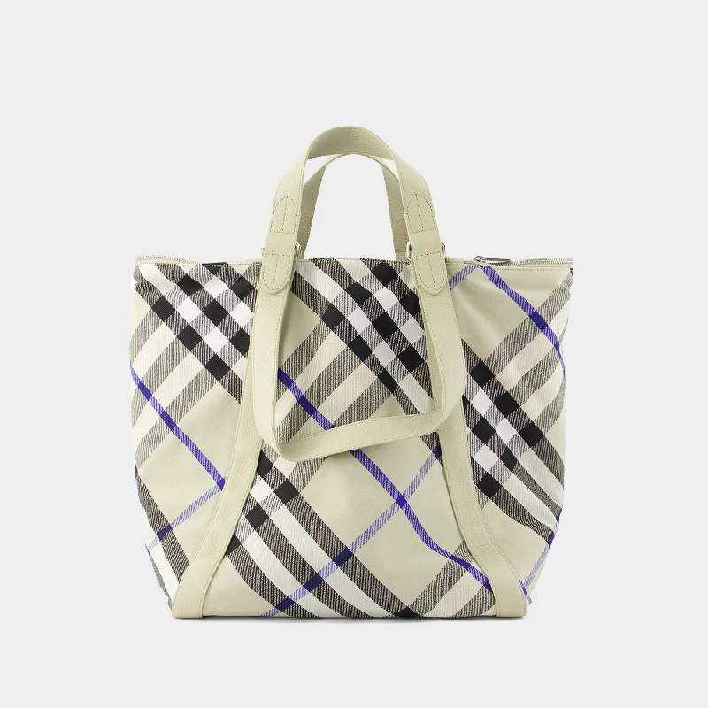 Seasonal Print Burberry Bags for Summer 2025Medium Shopper Bag - Burberry - Synthetic - Neutral