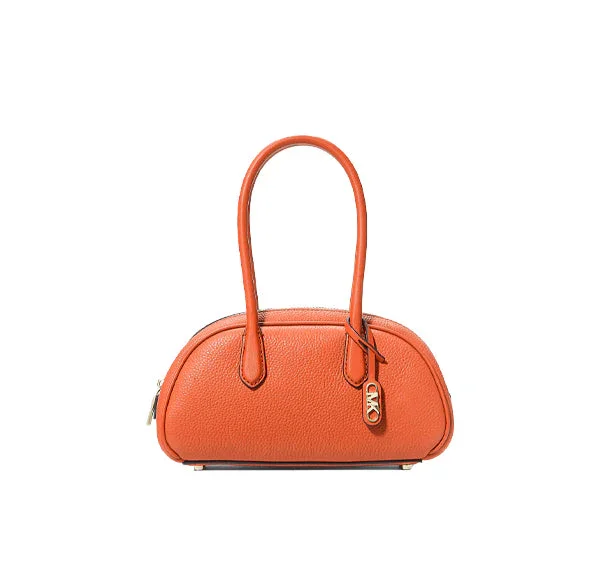 Michael Michael Kors Bags for photography workshops to hold camera equipmentMichael Kors Lulu Small Pebbled Leather Satchel bag-Orange