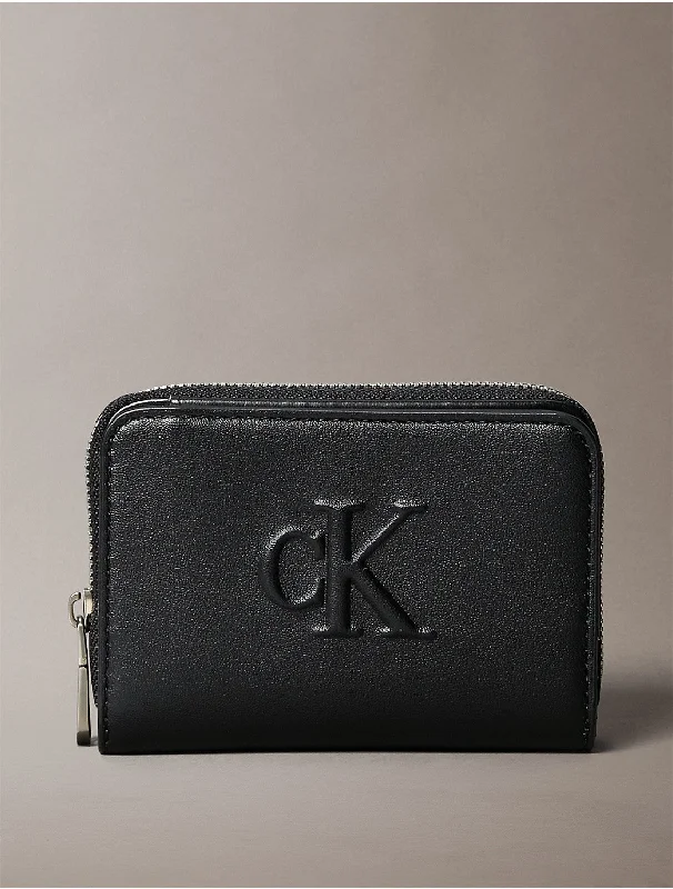 Calvin Klein women’s handbags on saleWomen's Sculpted Impression Wallet - Black