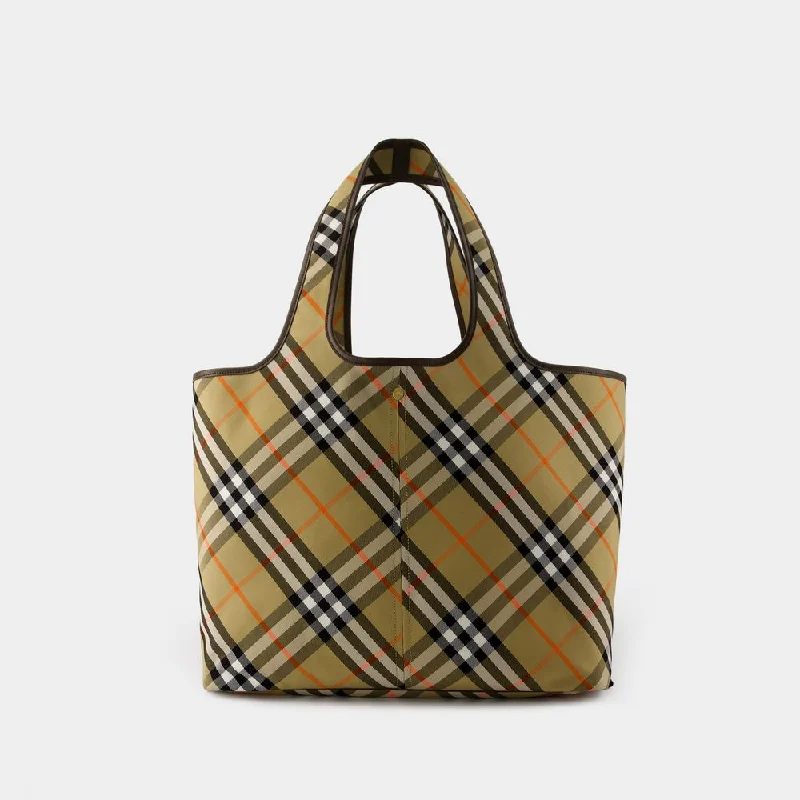 Artistic Print Burberry Bags for Art LoversWomen's Vintage Check Pattern Leather Bag in Sand | Size UNI | 8093976 Color B9368