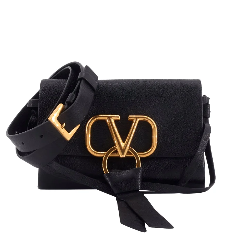 Valentino tote bags for everyday useVRING Textured Calfskin Leather Belt Bag