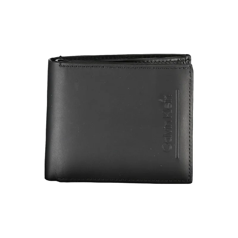 Calvin Klein backpacks for men and womenCalvin Klein Black Leather RFID Wallet with Coin Purse