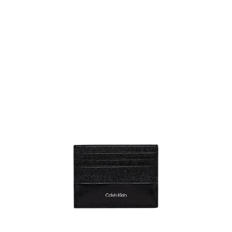 Calvin Klein leather shoulder bagsCalvin Klein Black Leather Wallet