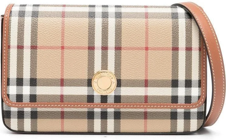 Statement - Making Oversized Burberry BagsWomen's Hampshire Vintage Check Crossbody Bag in Brown | Size UNICA | 8070421